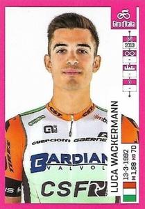 2019 Panini Giro d'Italia #131 Luca Wackermann Front